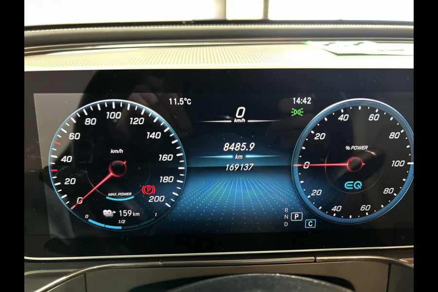 Mercedes-Benz EQC 400 4MATIC Premium 80 kWh | paarse wrap | beige interieur | lichtmetalen velgen Soh (batterijcheck) Waarde 96,6 %