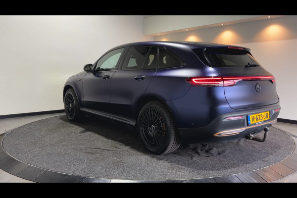 Mercedes-Benz EQC 400 4MATIC Premium 80 kWh | paarse wrap | beige interieur | lichtmetalen velgen Soh (batterijcheck) Waarde 96,6 %