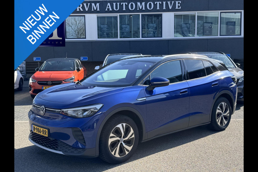 Volkswagen ID.4 City 52 kWh WARMTEPOMP| TREKHAAK | STOELVERWARMING + STUURVERWARMING|VOORRUIT VERWARMING| APPLE CARPLAY/ ANDROID AUTO| ADAPTIVE CRUISE CONTROL| RIJKLAARPRIJS. INCL 12 MND BOVAG GARANTIE