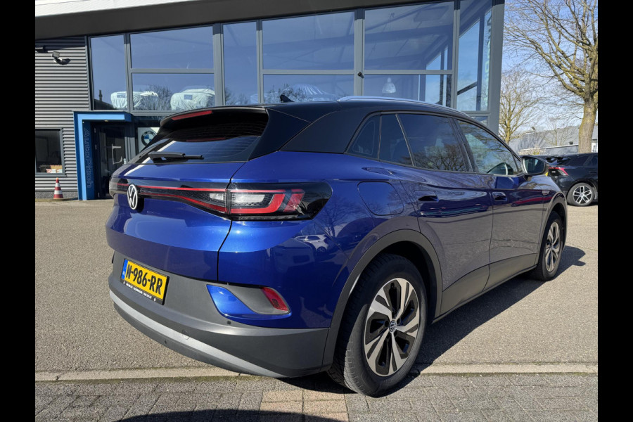 Volkswagen ID.4 City 52 kWh WARMTEPOMP| TREKHAAK | STOELVERWARMING + STUURVERWARMING|VOORRUIT VERWARMING| APPLE CARPLAY/ ANDROID AUTO| ADAPTIVE CRUISE CONTROL| RIJKLAARPRIJS. INCL 12 MND BOVAG GARANTIE