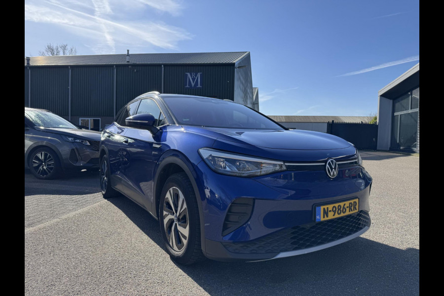 Volkswagen ID.4 City 52 kWh WARMTEPOMP| TREKHAAK | STOELVERWARMING + STUURVERWARMING|VOORRUIT VERWARMING| APPLE CARPLAY/ ANDROID AUTO| ADAPTIVE CRUISE CONTROL| RIJKLAARPRIJS. INCL 12 MND BOVAG GARANTIE