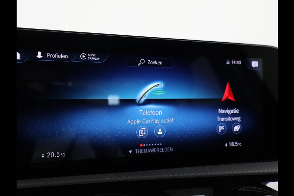 Mercedes-Benz A-Klasse 250e 218 PK SEDAN + PANORAMA | SFEERVERLICHTING | APPLE CARPLAY | MEMORY | STOELVERWARMING