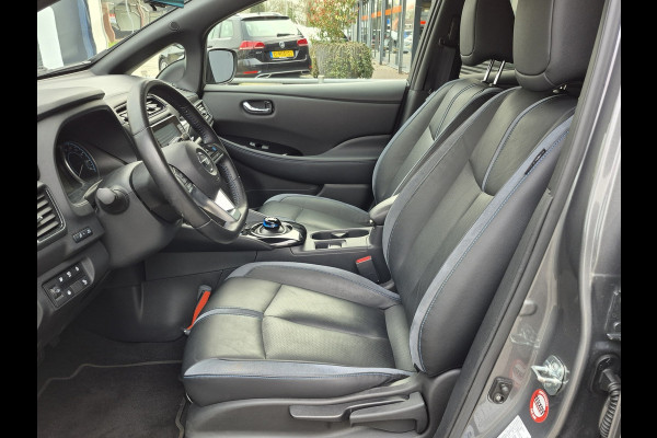 Nissan Leaf BWJ 2022 | e+ Bus Executive 62 kWh LONG RANGE | LEDER | STOEL&STUUR VERW | 360 CAMERA | NAVI | CLIMA | PDC 2X | 17'' LMV