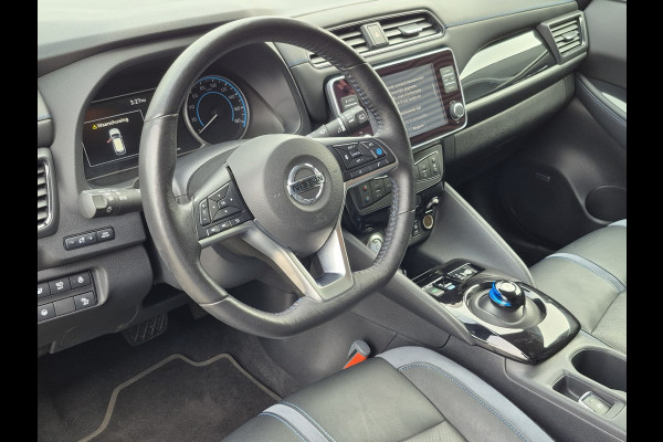 Nissan Leaf BWJ 2022 | e+ Bus Executive 62 kWh LONG RANGE | LEDER | STOEL&STUUR VERW | 360 CAMERA | NAVI | CLIMA | PDC 2X | 17'' LMV