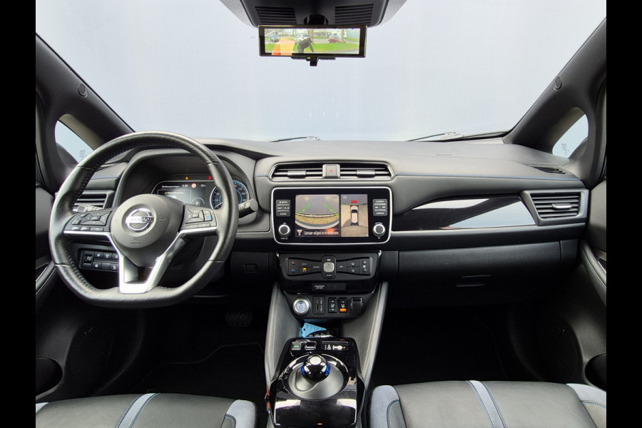 Nissan Leaf BWJ 2022 | e+ Bus Executive 62 kWh LONG RANGE | LEDER | STOEL&STUUR VERW | 360 CAMERA | NAVI | CLIMA | PDC 2X | 17'' LMV