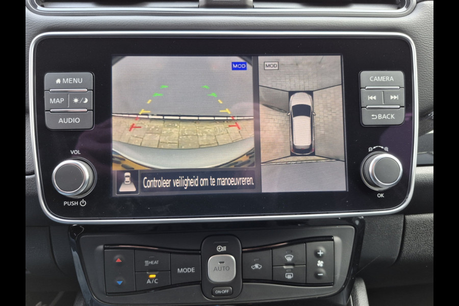 Nissan Leaf BWJ 2022 | e+ Bus Executive 62 kWh LONG RANGE | LEDER | STOEL&STUUR VERW | 360 CAMERA | NAVI | CLIMA | PDC 2X | 17'' LMV