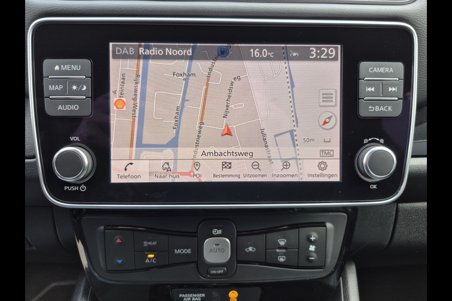 Nissan Leaf BWJ 2022 | e+ Bus Executive 62 kWh LONG RANGE | LEDER | STOEL&STUUR VERW | 360 CAMERA | NAVI | CLIMA | PDC 2X | 17'' LMV