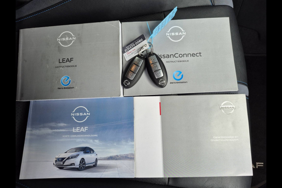 Nissan Leaf BWJ 2022 | e+ Bus Executive 62 kWh LONG RANGE | LEDER | STOEL&STUUR VERW | 360 CAMERA | NAVI | CLIMA | PDC 2X | 17'' LMV