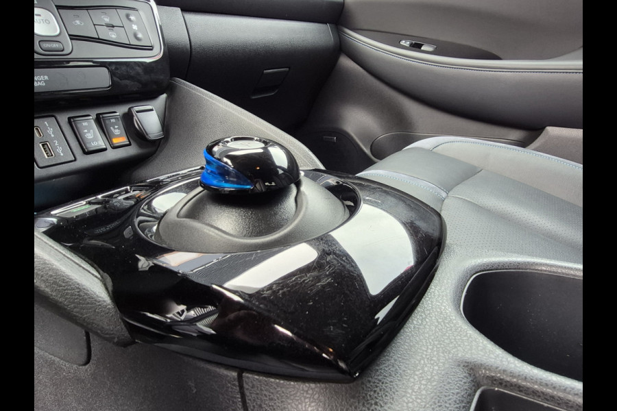 Nissan Leaf BWJ 2022 | e+ Bus Executive 62 kWh LONG RANGE | LEDER | STOEL&STUUR VERW | 360 CAMERA | NAVI | CLIMA | PDC 2X | 17'' LMV