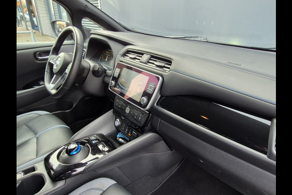 Nissan Leaf BWJ 2022 | e+ Bus Executive 62 kWh LONG RANGE | LEDER | STOEL&STUUR VERW | 360 CAMERA | NAVI | CLIMA | PDC 2X | 17'' LMV