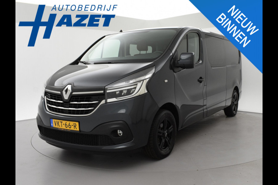 Renault Trafic 2.0 DCI L2H1 DUBBEL CABINE + ROOD LEDER | LMV | PREMIUM AUDIO | APPLE CARPLAY | LED | NAVIGATIE | DAB