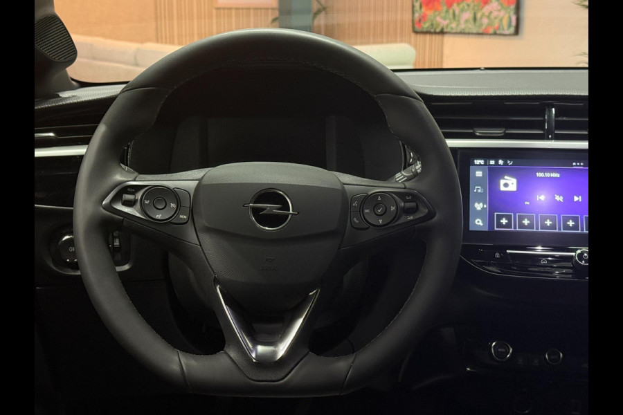Opel Corsa 1.2 Turbo GS Nardo Grey |Navi Led 360° camera Cruise Virtual Pdc Leder Airco Carplay