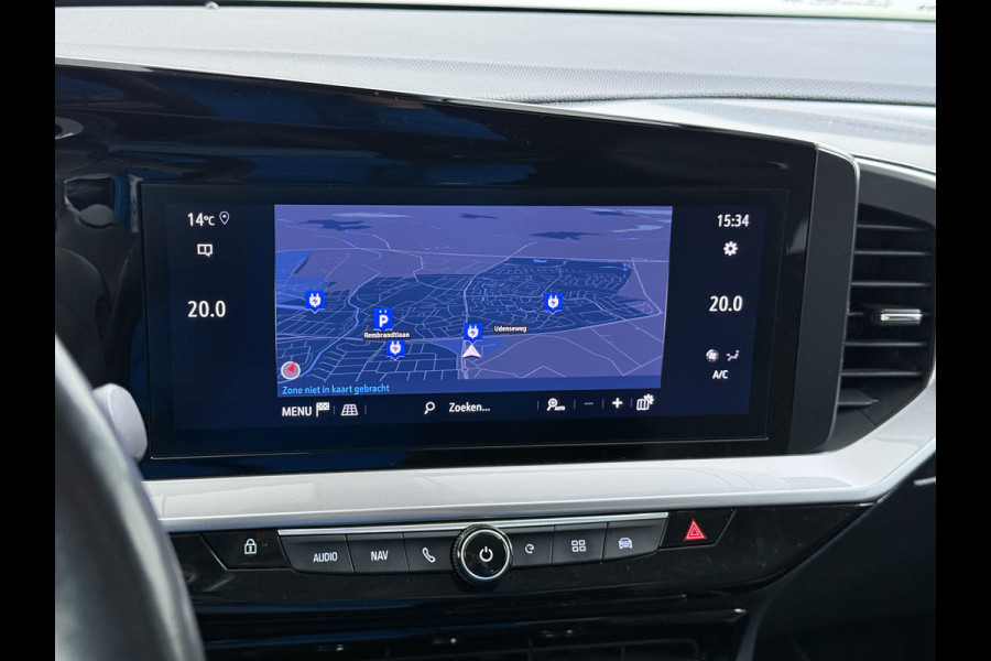 Opel Mokka-e Ultimate 50kWh 3-Fase Warmtepomp Adap.Cruise Stuur+Stoelverwarming Navi 360°Camera Ecc Apple Carplay Android Auto Pdc 11kw Laden SOH 88% Matrix Led Keyless Lmv DAB Lane Assist Privacy Glas Dealeronderhouden Origineel Nederlandse Auto Super Compleet!