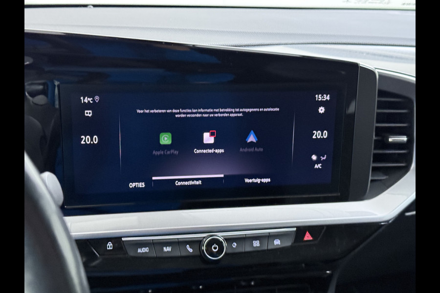 Opel Mokka-e Ultimate 50kWh 3-Fase Warmtepomp Adap.Cruise Stuur+Stoelverwarming Navi 360°Camera Ecc Apple Carplay Android Auto Pdc 11kw Laden SOH 88% Matrix Led Keyless Lmv DAB Lane Assist Privacy Glas Dealeronderhouden Origineel Nederlandse Auto Super Compleet!