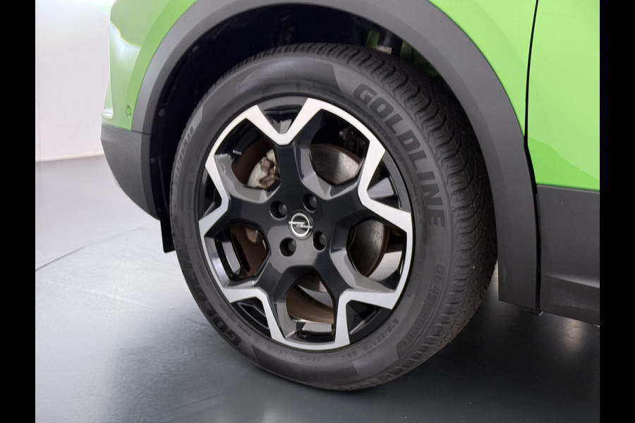 Opel Mokka-e Ultimate 50kWh 3-Fase Warmtepomp Adap.Cruise Stuur+Stoelverwarming Navi 360°Camera Ecc Apple Carplay Android Auto Pdc 11kw Laden SOH 88% Matrix Led Keyless Lmv DAB Lane Assist Privacy Glas Dealeronderhouden Origineel Nederlandse Auto Super Compleet!