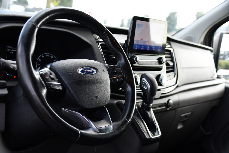 Ford Transit Custom 320 2.0 TDCI L2H1 Limited DC Raptor Edition Camera, Adaptieve Cruise, Carplay, 130PK, Automaat, PDC, 2 x Schuifdeur, Stoelverwarming, Uniek!