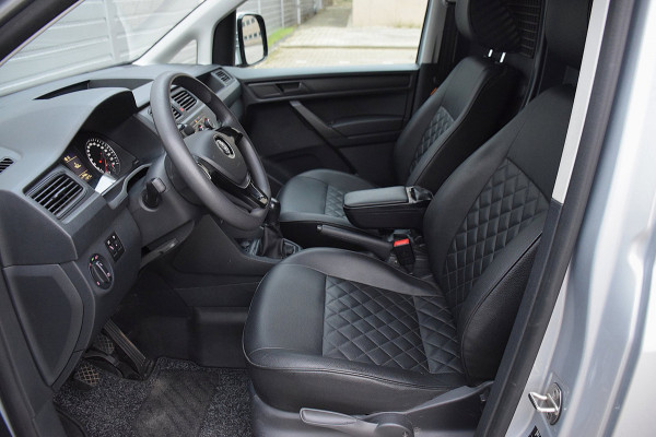 Volkswagen Caddy 2.0 TDI L1H1 BMT*2019*115Dkm*Leder*Airco*180PK*BTW*