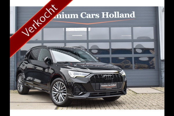 Audi Q3 45 TFSI e S-Line 245 Pk Black Ed Navi Leder/Alcantara Keyless Camera 19 Inch