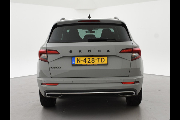 Škoda Karoq 1.5 TSI ACT 150 PK DSG SPORTLINE + CANTON AUDIO | STEEL GREY | CAMERA | 19 INCH | VIRTUAL | SFEER