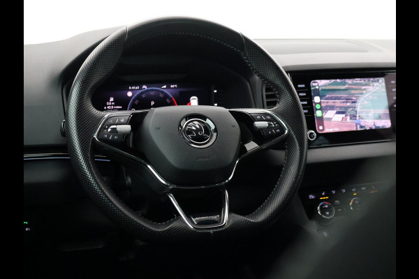 Škoda Karoq 1.5 TSI ACT 150 PK DSG SPORTLINE + CANTON AUDIO | STEEL GREY | CAMERA | 19 INCH | VIRTUAL | SFEER