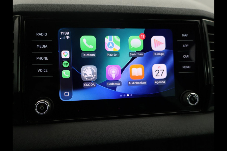 Škoda Karoq 1.5 TSI ACT 150 PK DSG SPORTLINE + CANTON AUDIO | STEEL GREY | CAMERA | 19 INCH | VIRTUAL | SFEER