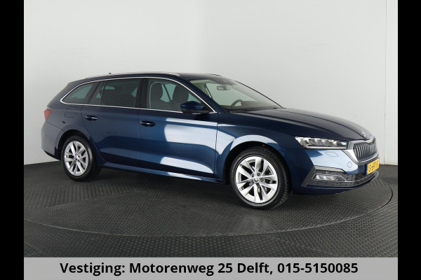 Škoda Octavia Combi 1.5 e-TSI HYBRID BUS.PLUS 150 PK 1e EIG AUTOMAAT SCHUIF/KANTEL PANORAMADAK.GROTE WEG KM !