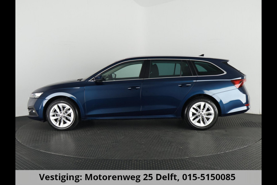 Škoda Octavia Combi 1.5 e-TSI HYBRID BUS.PLUS 150 PK 1e EIG AUTOMAAT SCHUIF/KANTEL PANORAMADAK.GROTE WEG KM !