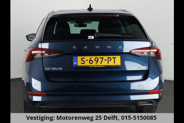 Škoda Octavia Combi 1.5 e-TSI HYBRID BUS.PLUS 150 PK 1e EIG AUTOMAAT SCHUIF/KANTEL PANORAMADAK.GROTE WEG KM !