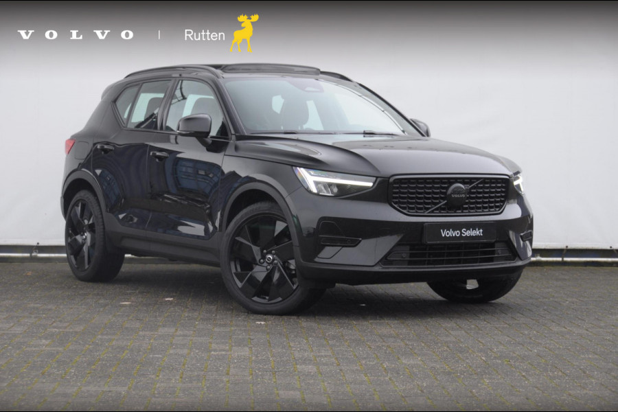 Volvo XC40 B3 177PK Automaat Plus Black Edition / Adaptive cruise control / Elektrische stoelen / Harman Kardon audio / Pilot assist / BLIS / Stoel en stuur verwarming / Elektrische achterklep / Parkeersensoren met camera / Google infotainment