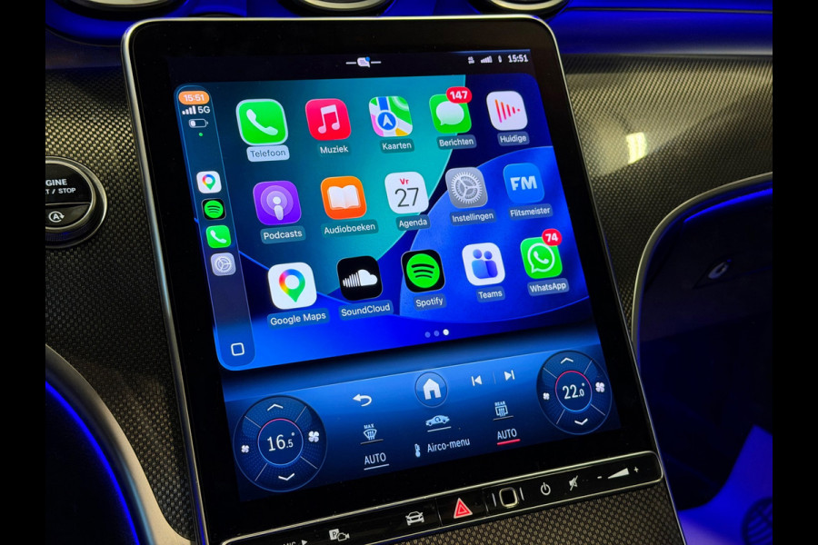 Mercedes-Benz C-Klasse 180 AMG Line|C63 PACK|PANO|MEMORY|FULL OPTIONS