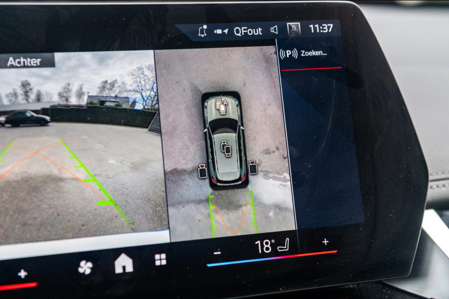 BMW iX1 EDrive 20 M Sport Live Cockpit I Mineralweiss Metallic I Head Up I Led I CarPlay I 360 Camera I M-Sportremmen rood I BTW