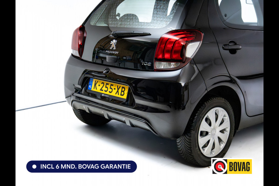 Peugeot 108 1.0 e-VTi Active 73 PK | Airconditioning | BT Telefoon & Audio | DAB | Led Dagrijverlichting | Zwart met. | Multifunctioneel stuurwiel, Centrale vergrendeling met afstandsbediening