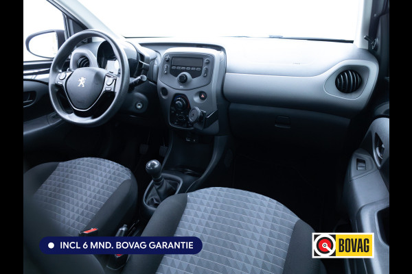 Peugeot 108 1.0 e-VTi Active 73 PK | Airconditioning | BT Telefoon & Audio | DAB | Led Dagrijverlichting | Zwart met. | Multifunctioneel stuurwiel, Centrale vergrendeling met afstandsbediening