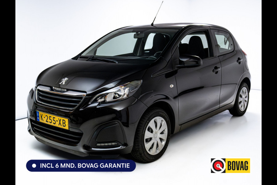 Peugeot 108 1.0 e-VTi Active 73 PK | Airconditioning | BT Telefoon & Audio | DAB | Led Dagrijverlichting | Zwart met. | Multifunctioneel stuurwiel, Centrale vergrendeling met afstandsbediening