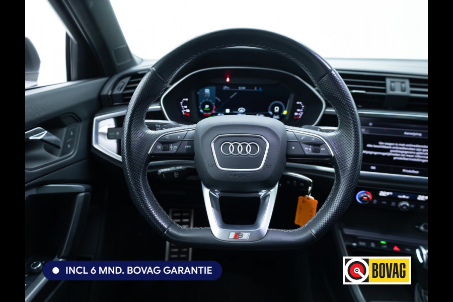 Audi Q3 Sportback 45 TFSI e S Edition 245 PK | 2x S-Line | Elec. achterklep | 360 Camera | Virtual cockpit | Navigatie | Cruise control, Apple Carplay, Android auto