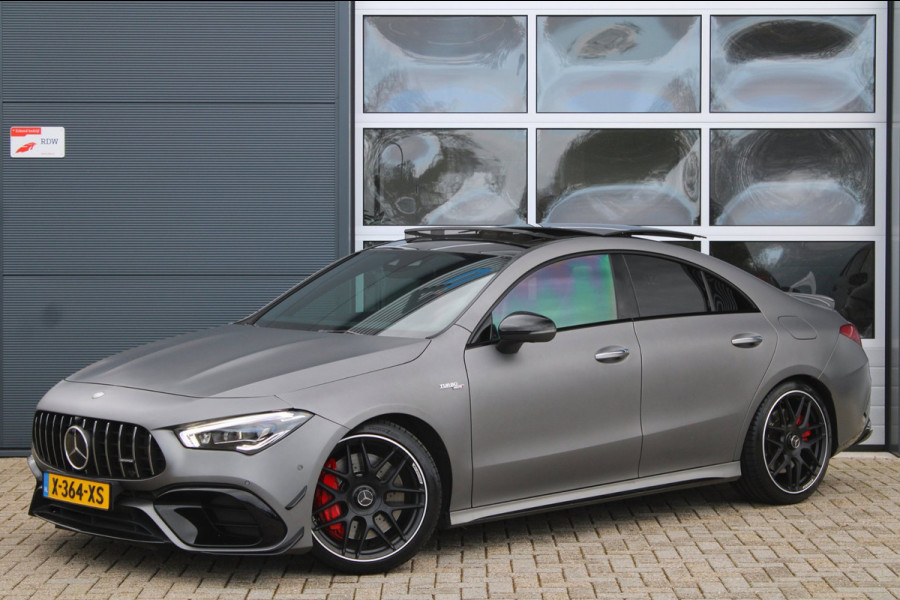 Mercedes-Benz CLA-Klasse AMG 45 S 421pk 4MATIC+ | Pano | Kuipstoelen | 360 | ACC | Memory