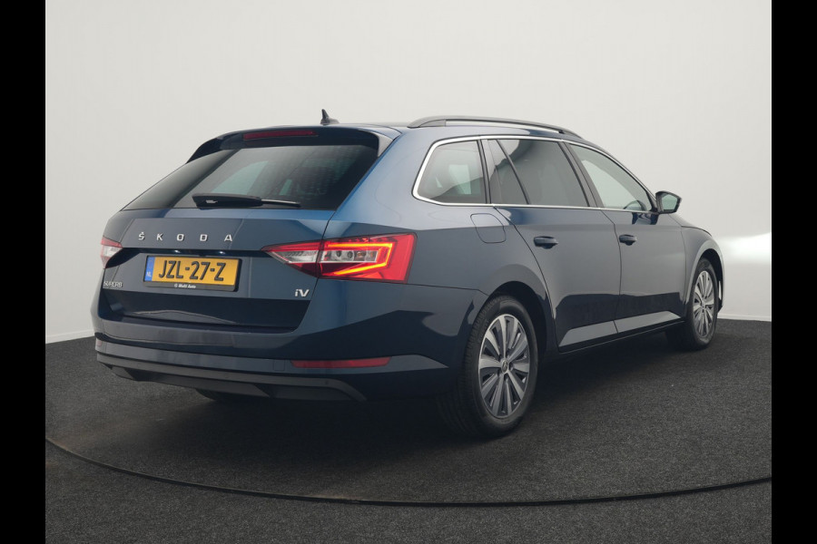 Škoda Superb Combi 1.4 TSI iV Ambition PHEV 218pk Dealer O.H. | Camera | Lederen Sportstoelen Memory & Verwarmd | Keyless | Apple Carplay | Virtual Cockpit | Navigatie | Cruise Control | DAB | Plug In Hybrid