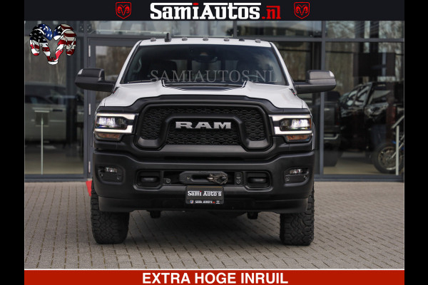 Dodge Ram 2500 POWER WAGON | 6 PERSOONS | 6.4 V8 4X4 | ADAPTIVE | FULL LED | TREK LIER | OPEN DAK | 6.4F BAK | 3500KG | CAMERA V+A | SPER DIFF | TWO TONE UITVOERING | ALARM | VOLLE UITVOERING |