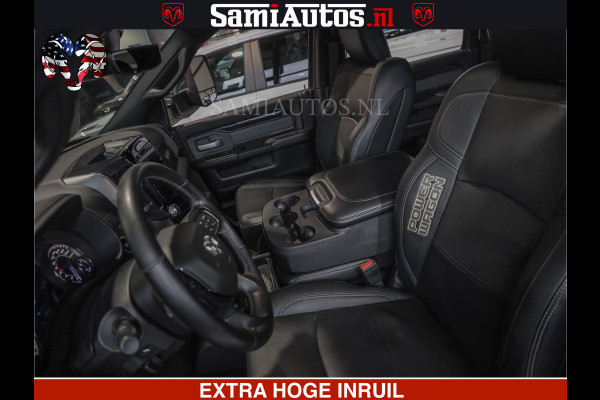 Dodge Ram 2500 POWER WAGON | 6 PERSOONS | 6.4 V8 4X4 | ADAPTIVE | FULL LED | TREK LIER | OPEN DAK | 6.4F BAK | 3500KG | CAMERA V+A | SPER DIFF | TWO TONE UITVOERING | ALARM | VOLLE UITVOERING |