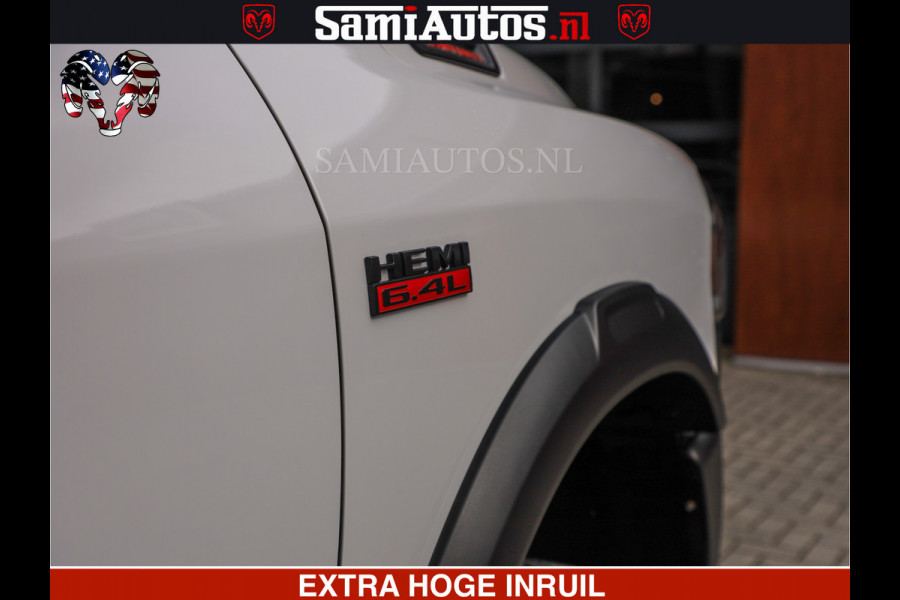 Dodge Ram 2500 POWER WAGON | 6 PERSOONS | 6.4 V8 4X4 | ADAPTIVE | FULL LED | TREK LIER | OPEN DAK | 6.4F BAK | 3500KG | CAMERA V+A | SPER DIFF | TWO TONE UITVOERING | ALARM | VOLLE UITVOERING |