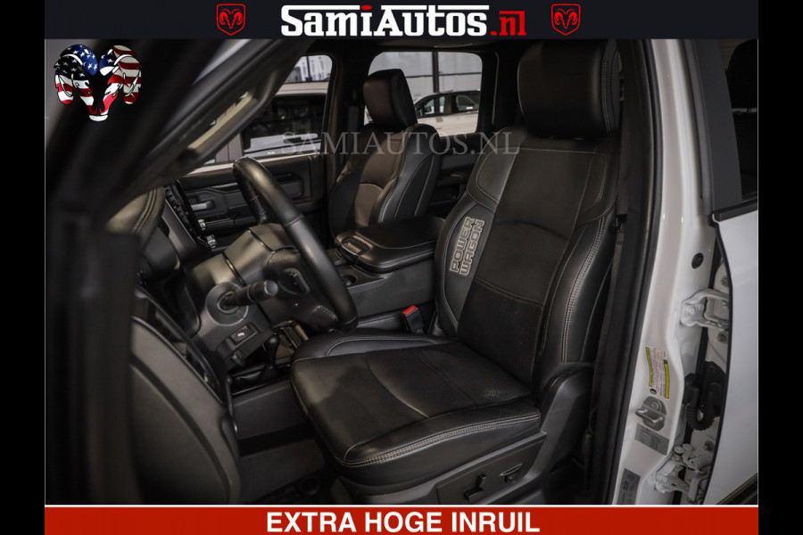 Dodge Ram 2500 POWER WAGON | 6 PERSOONS | 6.4 V8 4X4 | ADAPTIVE | FULL LED | TREK LIER | OPEN DAK | 6.4F BAK | 3500KG | CAMERA V+A | SPER DIFF | TWO TONE UITVOERING | ALARM | VOLLE UITVOERING |