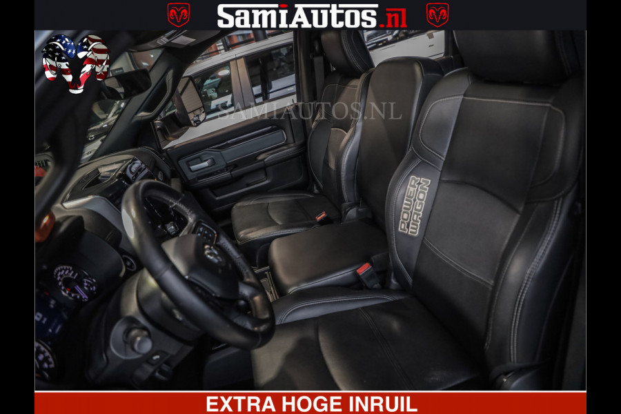 Dodge Ram 2500 POWER WAGON | 6 PERSOONS | 6.4 V8 4X4 | ADAPTIVE | FULL LED | TREK LIER | OPEN DAK | 6.4F BAK | 3500KG | CAMERA V+A | SPER DIFF | TWO TONE UITVOERING | ALARM | VOLLE UITVOERING |