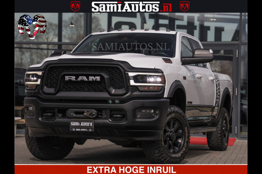Dodge Ram 2500 POWER WAGON | 6 PERSOONS | 6.4 V8 4X4 | ADAPTIVE | FULL LED | TREK LIER | OPEN DAK | 6.4F BAK | 3500KG | CAMERA V+A | SPER DIFF | TWO TONE UITVOERING | ALARM | VOLLE UITVOERING |