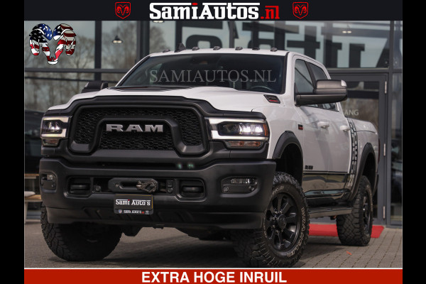 Dodge Ram 2500 POWER WAGON | 6 PERSOONS | 6.4 V8 4X4 | ADAPTIVE | FULL LED | TREK LIER | OPEN DAK | 6.4F BAK | 3500KG | CAMERA V+A | SPER DIFF | TWO TONE UITVOERING | ALARM | VOLLE UITVOERING |