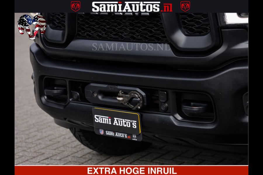 Dodge Ram 2500 POWER WAGON | 6 PERSOONS | 6.4 V8 4X4 | ADAPTIVE | FULL LED | TREK LIER | OPEN DAK | 6.4F BAK | 3500KG | CAMERA V+A | SPER DIFF | TWO TONE UITVOERING | ALARM | VOLLE UITVOERING |