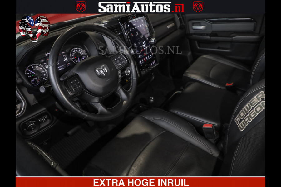 Dodge Ram 2500 POWER WAGON | 6 PERSOONS | 6.4 V8 4X4 | ADAPTIVE | FULL LED | TREK LIER | OPEN DAK | 6.4F BAK | 3500KG | CAMERA V+A | SPER DIFF | TWO TONE UITVOERING | ALARM | VOLLE UITVOERING |