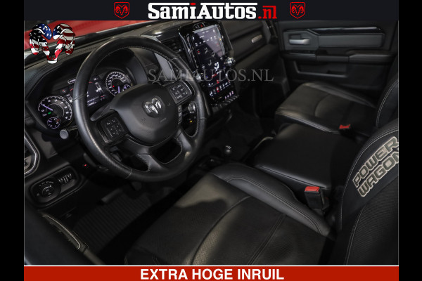 Dodge Ram 2500 POWER WAGON | 6 PERSOONS | 6.4 V8 4X4 | ADAPTIVE | FULL LED | TREK LIER | OPEN DAK | 6.4F BAK | 3500KG | CAMERA V+A | SPER DIFF | TWO TONE UITVOERING | ALARM | VOLLE UITVOERING |
