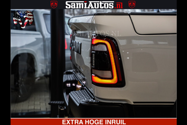 Dodge Ram 2500 POWER WAGON | 6 PERSOONS | 6.4 V8 4X4 | ADAPTIVE | FULL LED | TREK LIER | OPEN DAK | 6.4F BAK | 3500KG | CAMERA V+A | SPER DIFF | TWO TONE UITVOERING | ALARM | VOLLE UITVOERING |