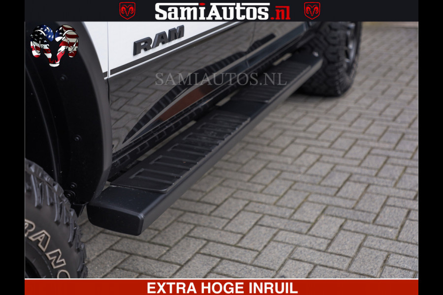 Dodge Ram 2500 POWER WAGON | 6 PERSOONS | 6.4 V8 4X4 | ADAPTIVE | FULL LED | TREK LIER | OPEN DAK | 6.4F BAK | 3500KG | CAMERA V+A | SPER DIFF | TWO TONE UITVOERING | ALARM | VOLLE UITVOERING |