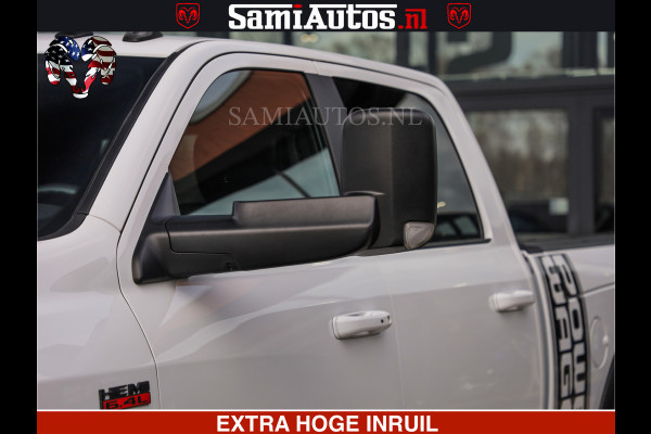 Dodge Ram 2500 POWER WAGON | 6 PERSOONS | 6.4 V8 4X4 | ADAPTIVE | FULL LED | TREK LIER | OPEN DAK | 6.4F BAK | 3500KG | CAMERA V+A | SPER DIFF | TWO TONE UITVOERING | ALARM | VOLLE UITVOERING |